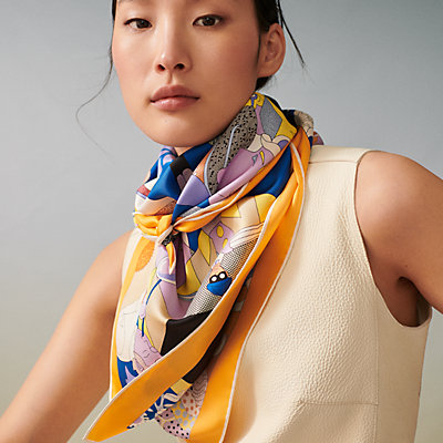 Super Silk Quest scarf 90 | Hermès Canada Super Silk Quest scarf 90 | Hermès Canada